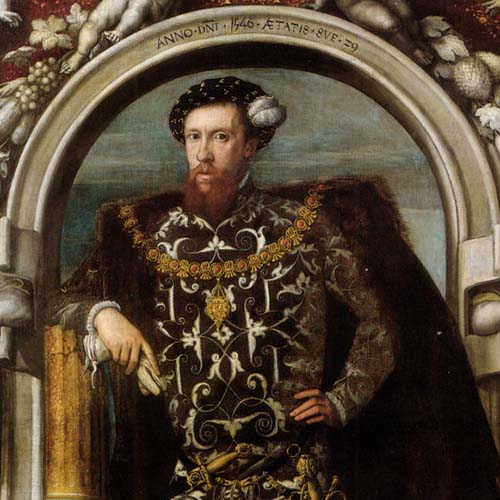 Portrait of Henry Howard, Earl of Surrey, Tudor poet and soldier, a warrior-poet of Henry VIII's court central to historical fiction story.