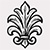 Image of a historical fiction hand-inked pen illustration separator the acanthus.