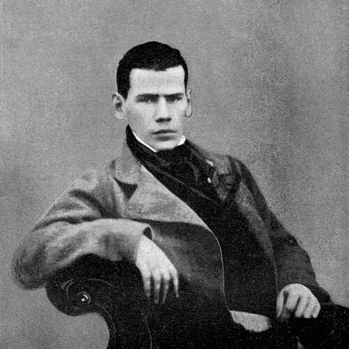 Portrait of Lev (Leo) Tolstoy in 1848. Image credit: by Pavel Biryukov - https://archive.org/details/leotolstoyhislif00biriiala, Public Domain, https://commons.wikimedia.org/w/index.php?curid=11656719