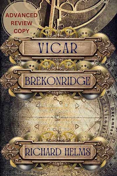 Book Review: Historical Mystery Novel Vicar Brekonridge by Richard Helms